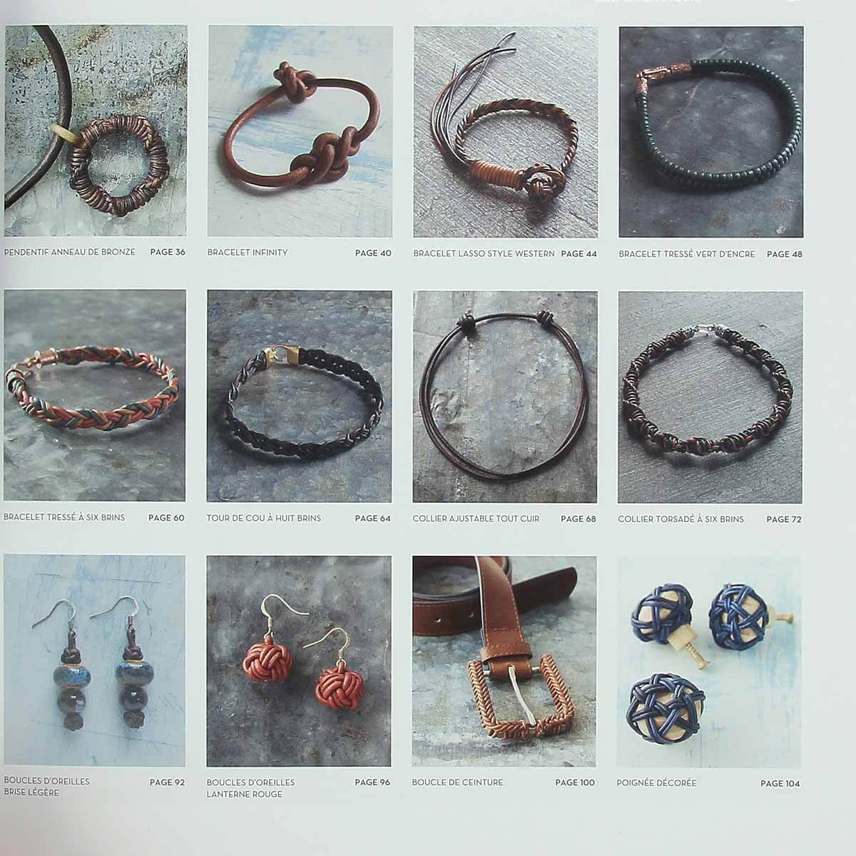 Tressage du cuir - Créer bijoux et accessoires - Image 5