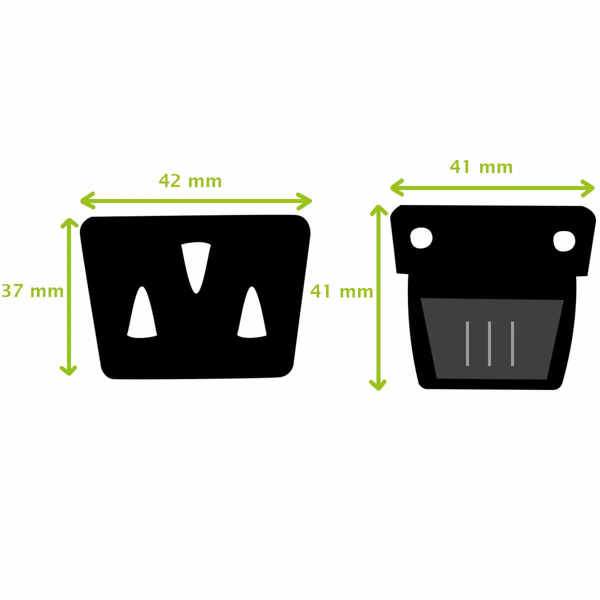 TUCK - Fermeture de cartable - 41x41mm - Image 2