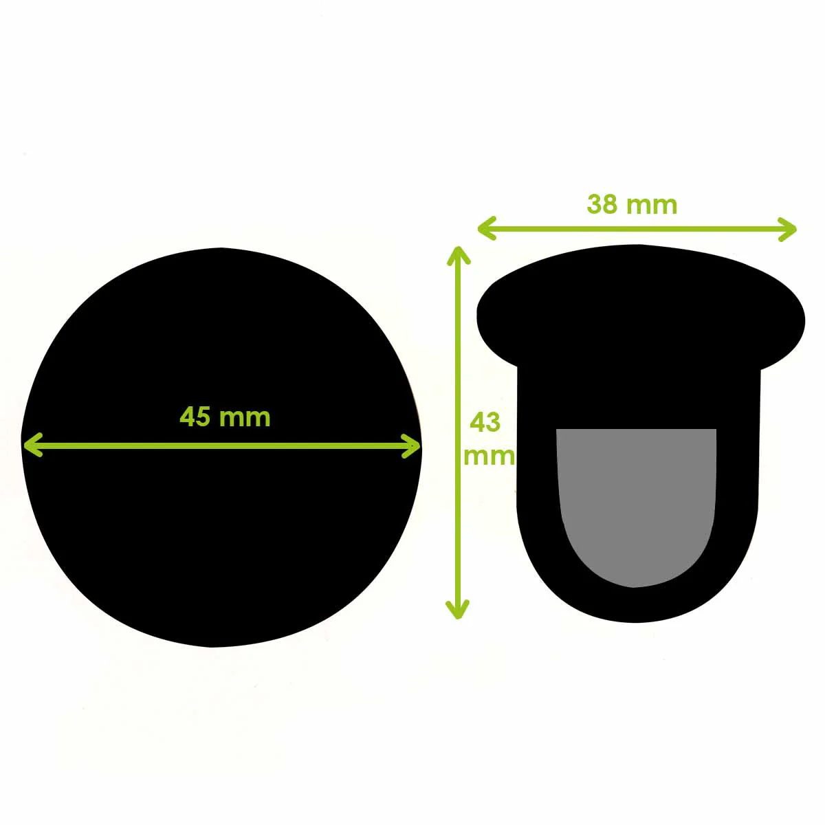 TUCK - Fermeture de cartable 38x43mm - Image 2
