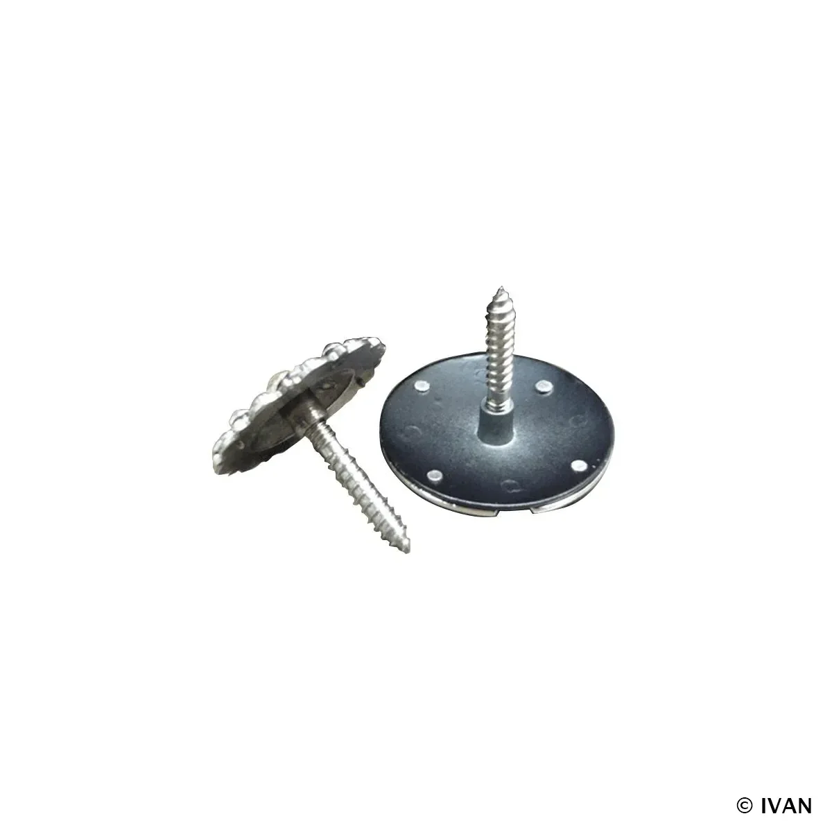 Lot de 10 vis à bois pour concho - Image 2